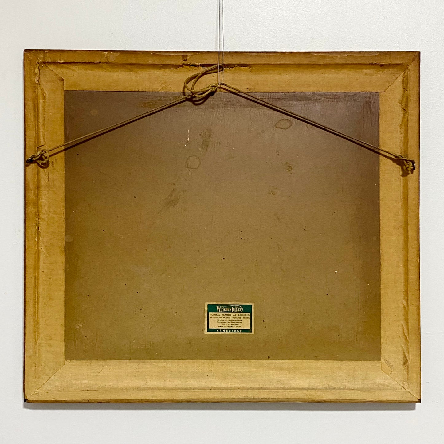 Vintage Rural Scenery Church Landscape Watercolour Painting Signed W J Hawcroft