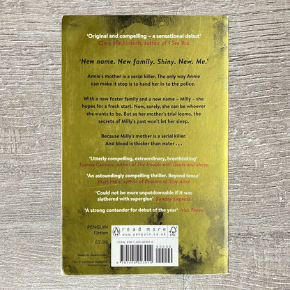 Good Me Bad Me Novel By Ali Land 2017 Paperback Book