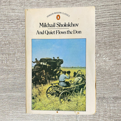 Vintage And Quiet Flows The Don By Mikhail Sholokhov 1982 Paperback Book