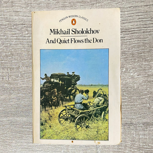 Vintage And Quiet Flows The Don By Mikhail Sholokhov 1982 Paperback Book