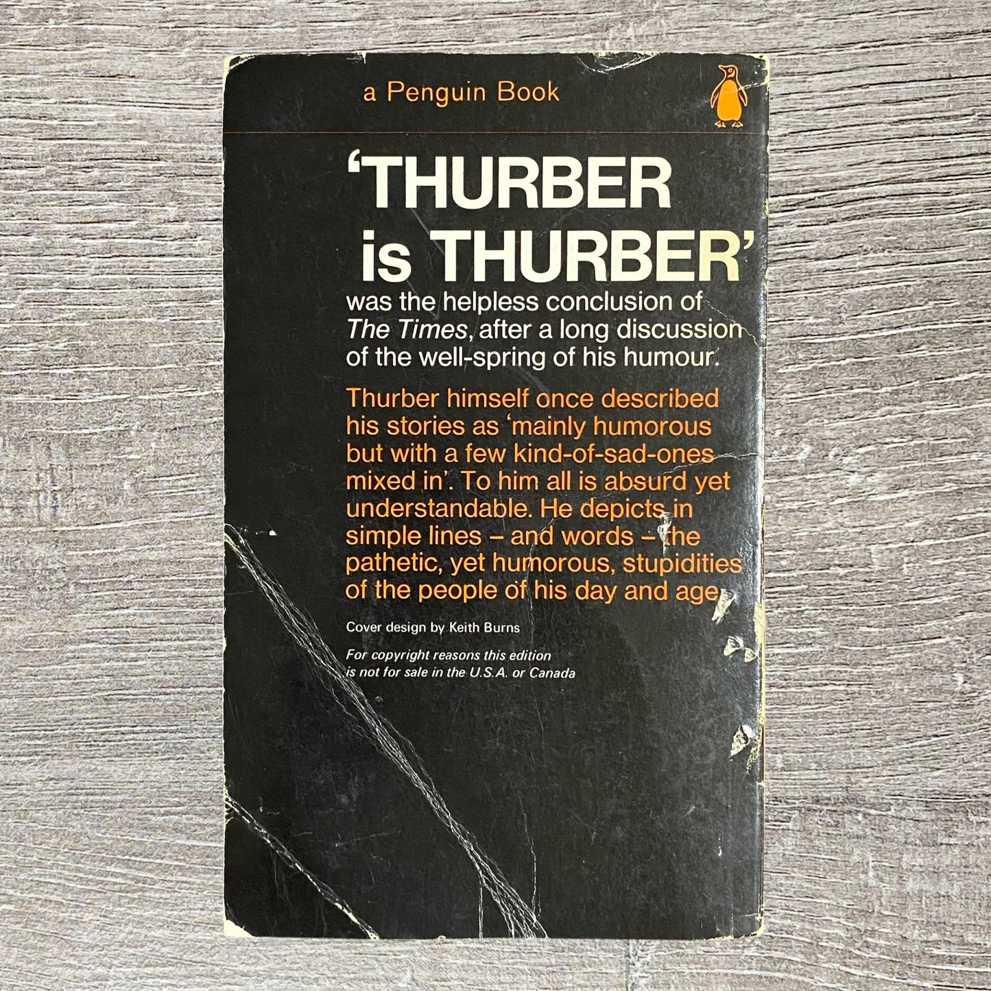 The Thurber Carnival By James Thurber Penguin Books 1953 Paperback Book