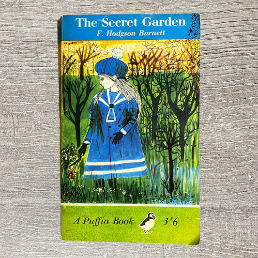 The Secret Garden By Frances Hodgson Burnett Puffin Books 1951 Paperback Book