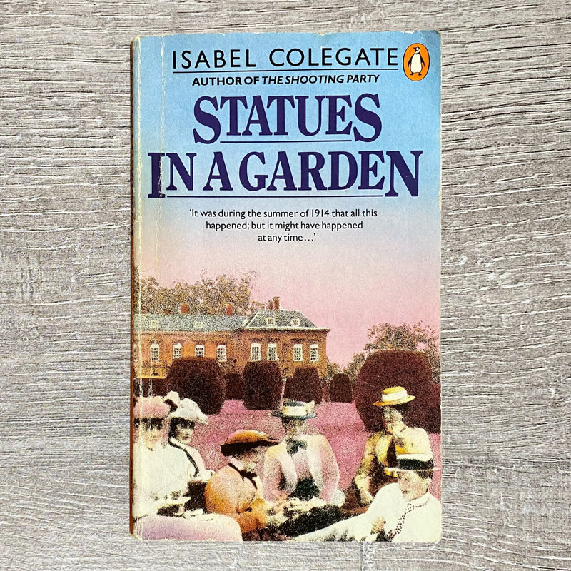 Vintage Statues In A Garden By Isabel Colegate Penguin Books 1983 Paperback Book