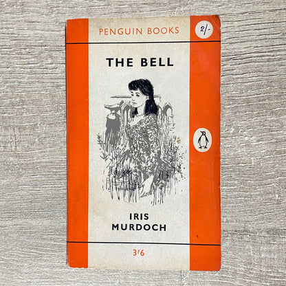 Vintage The Bell By Iris Murdoch No. 1688 Penguin Books 1962 Paperback Book