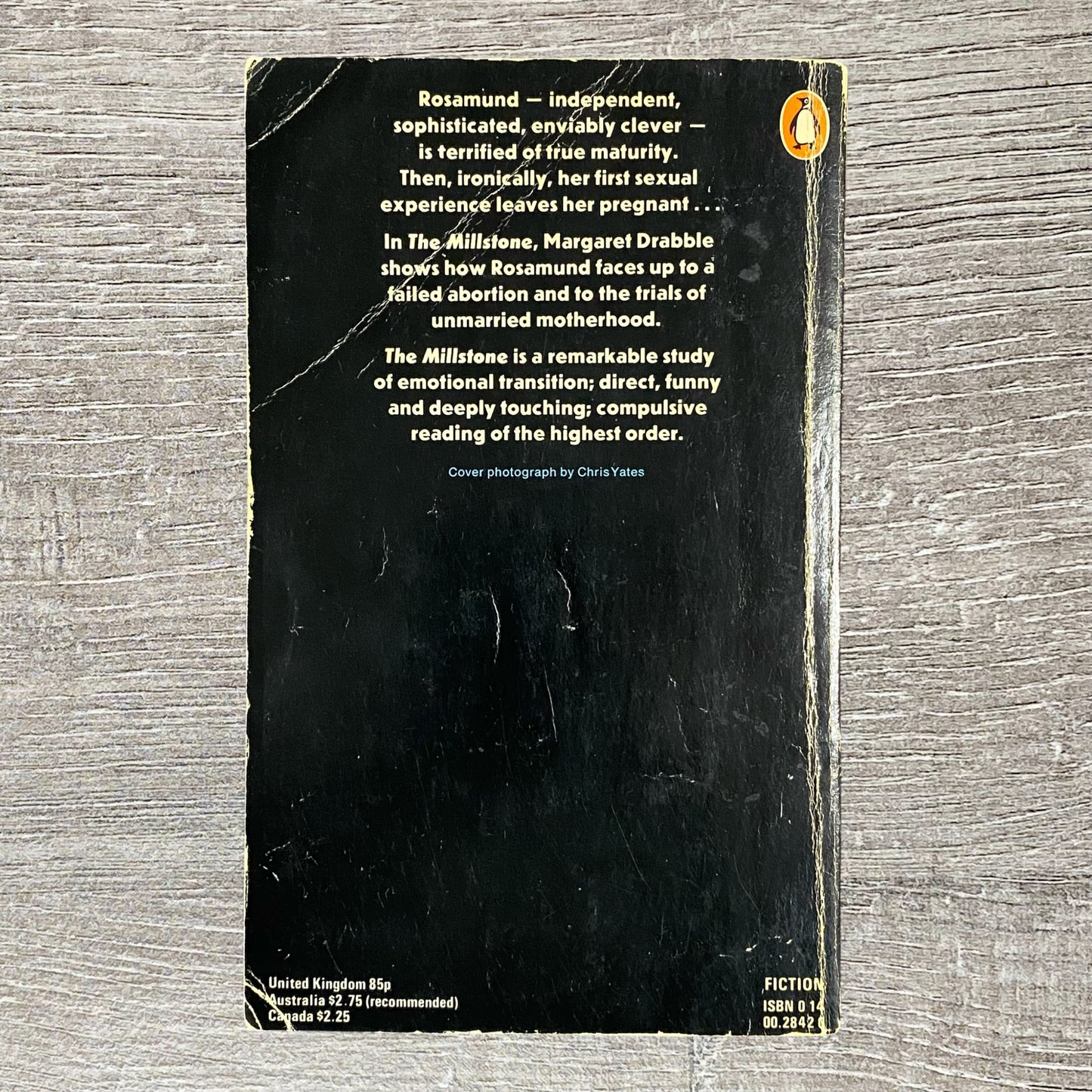 Vintage The Millstone By Margaret Drabble Novel Penguin Books 1968 Paperback