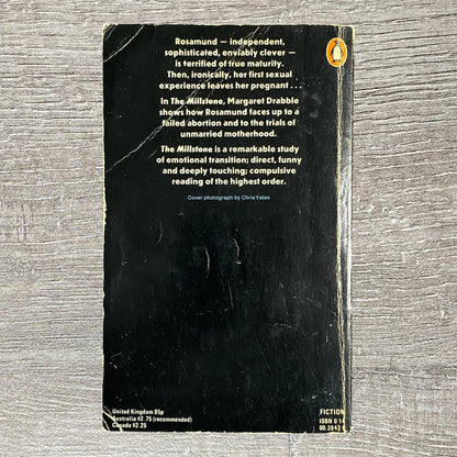 Vintage The Millstone By Margaret Drabble Novel Penguin Books 1968 Paperback