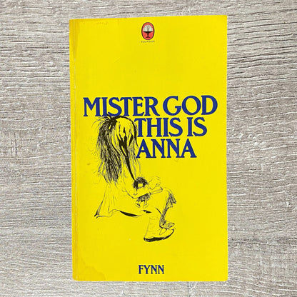 Vintage Mister God This Is Anna By Fynn Fountain Books 1977 Paperback Book
