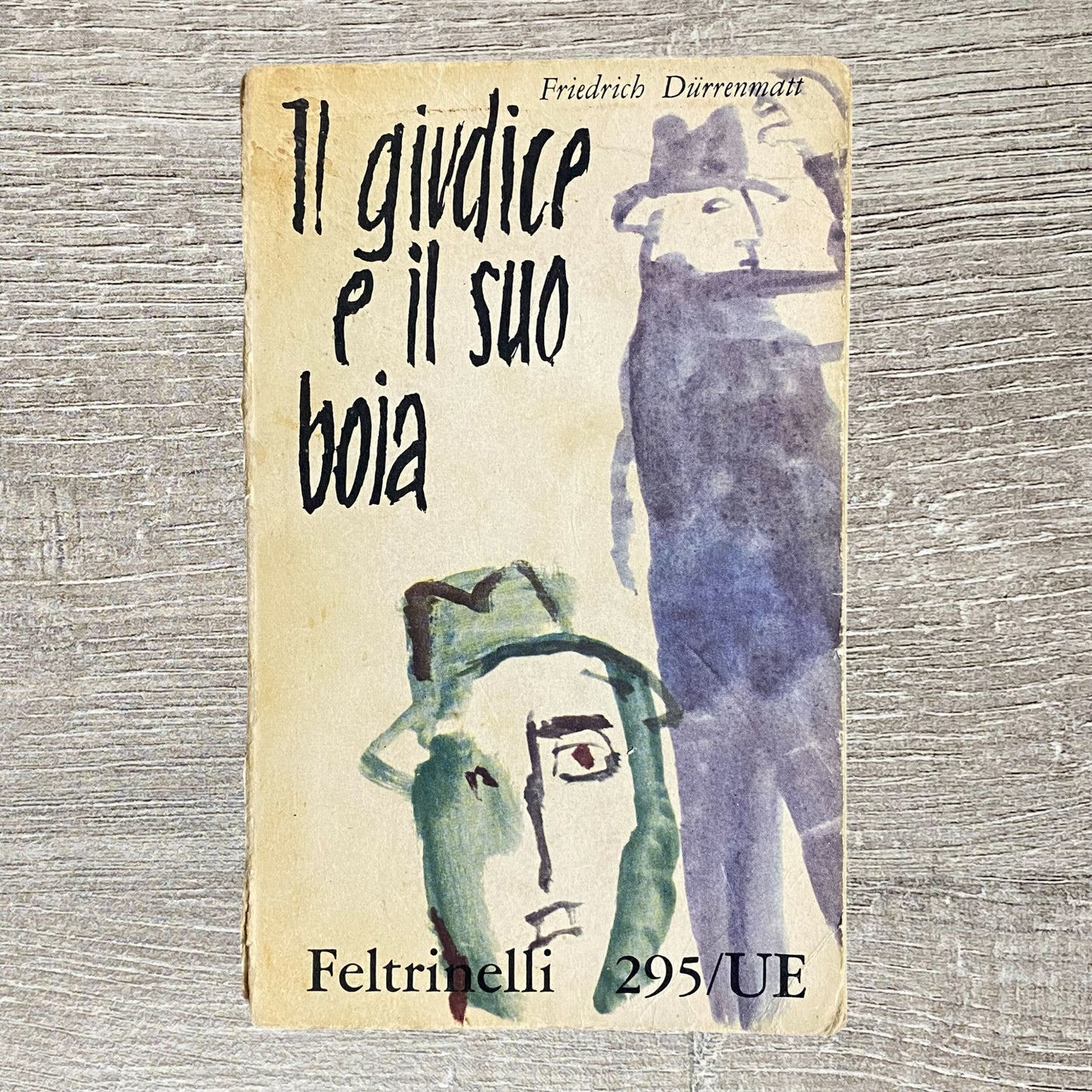Il Giudice E Il Suo Boia The Judge & His Hangman By Dürrenmatt Italian Paperback