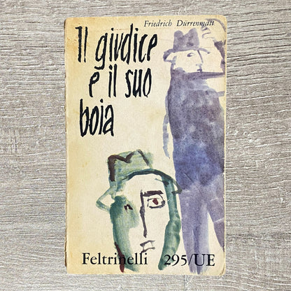 Il Giudice E Il Suo Boia The Judge & His Hangman By Dürrenmatt Italian Paperback