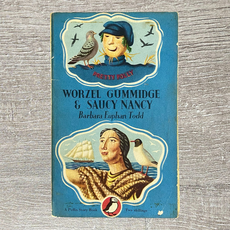 Vintage Worzel Gummidge & Saucy Nancy By Barbara Euphan Todd 1949 Paperback Book
