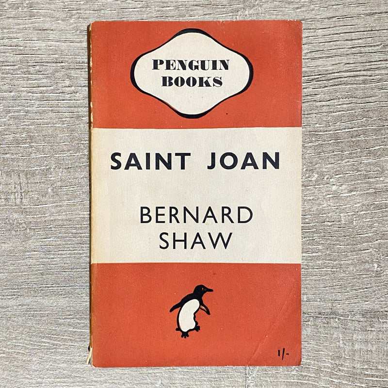 Vintage Saint Joan By Bernard Shaw No. 565 Penguin Books 1946 Paperback Book