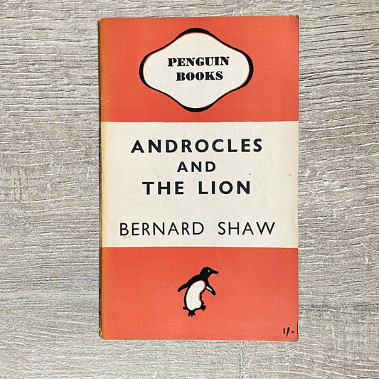 Vintage Androcles And The Lion By George Bernard Shaw No. 566 1946 Paperback