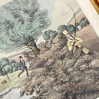 19th Century Fly Fishing For Trout Art Print Engraved R G Reeves Framed & Glazed