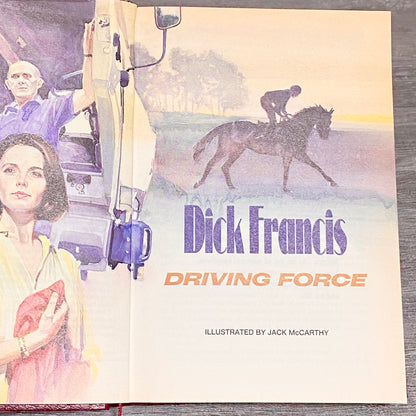 Vintage Reader's Digest Condensed Book Driving Force Island Harp 1993 Hardback