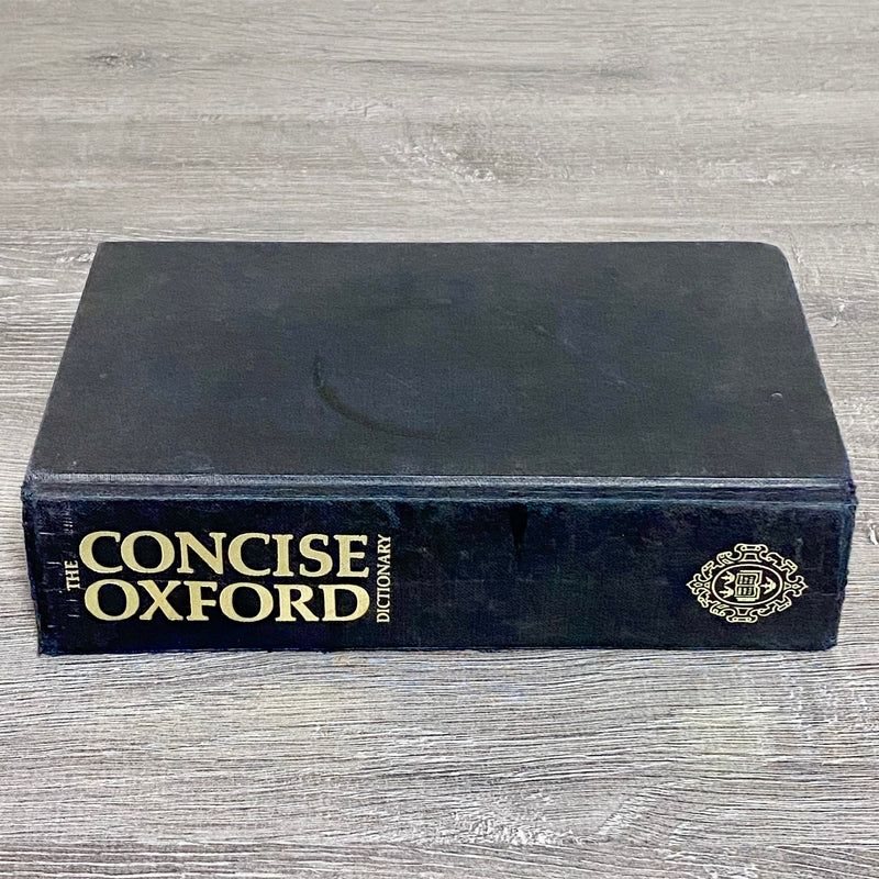 The Concise Oxford Dictionary Of Current English Seventh Edition 1982 Hardcover