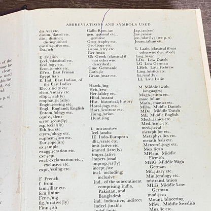 The Concise Oxford Dictionary Of Current English Seventh Edition 1982 Hardcover