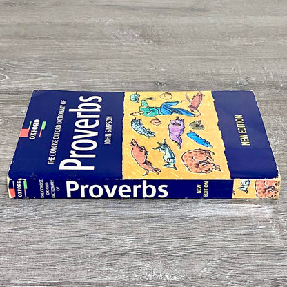 The Concise Oxford Dictionary Of Proverbs Edited By John Simpson 1993 Paperback