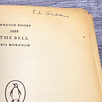 Vintage The Bell By Iris Murdoch No. 1688 Penguin Books 1962 Paperback Book