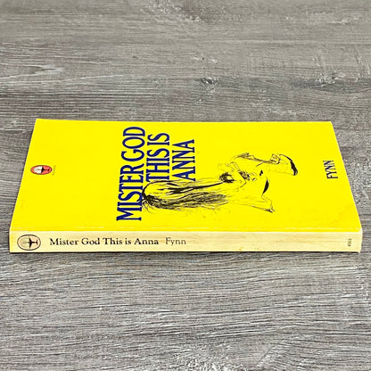 Vintage Mister God This Is Anna By Fynn Fountain Books 1977 Paperback Book