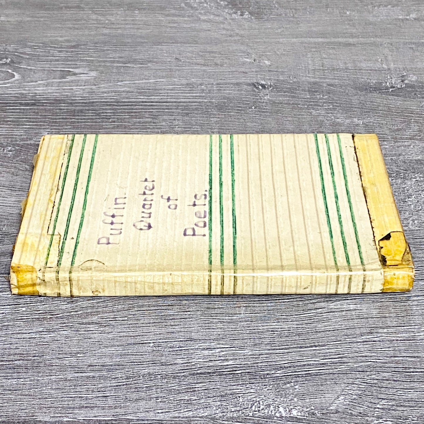 Vintage Puffin Quartet Of Poets Edited By Eleanor Graham Penguin 1958 Hardcover