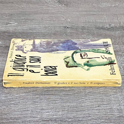 Il Giudice E Il Suo Boia The Judge & His Hangman By Dürrenmatt Italian Paperback