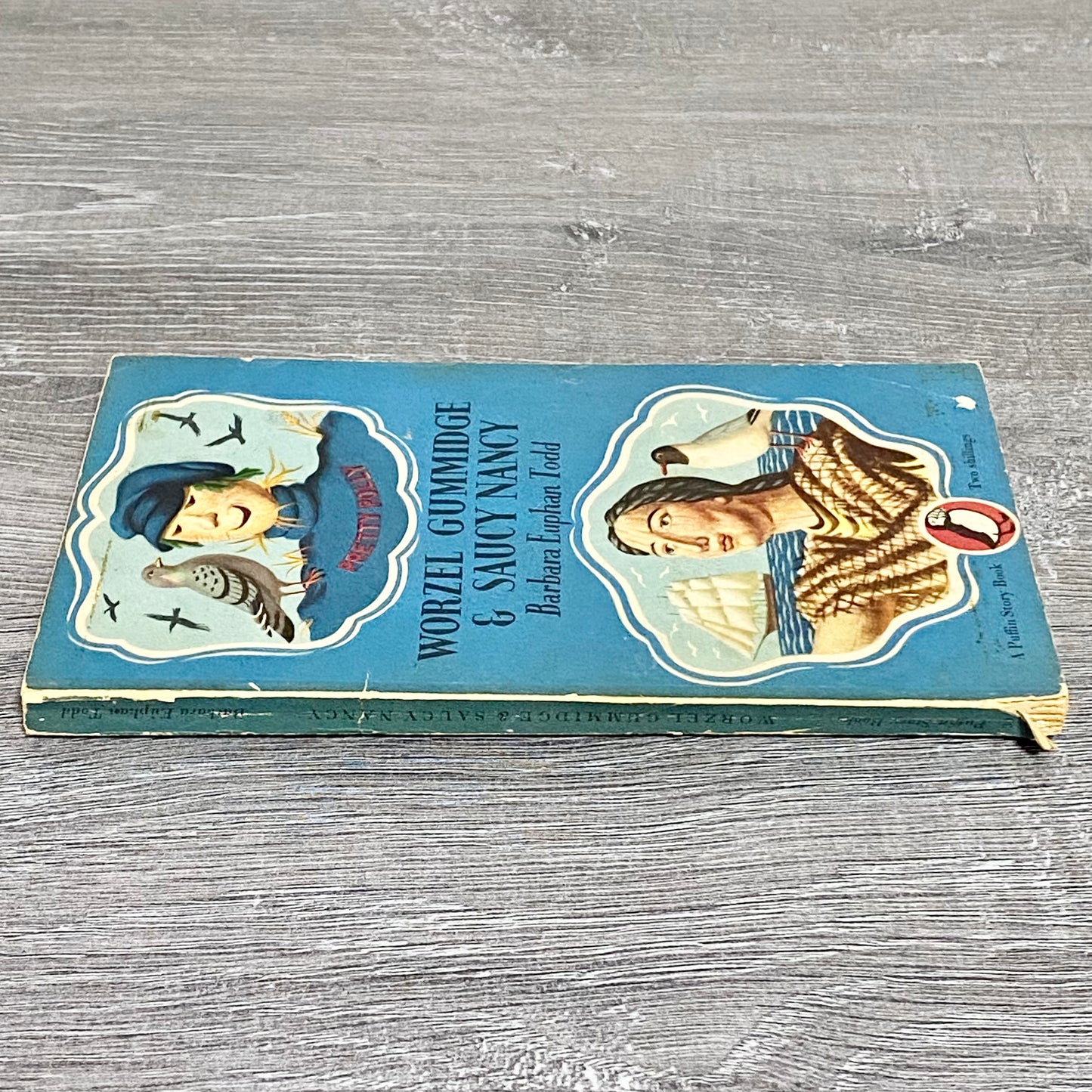 Vintage Worzel Gummidge & Saucy Nancy By Barbara Euphan Todd 1949 Paperback Book