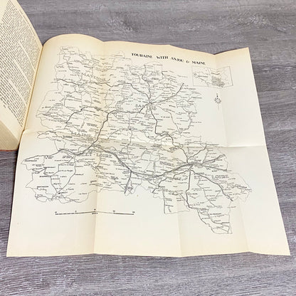 Vintage Touraine With Anjou And Maine Edited By Alan Houghton Brodrick Hardback