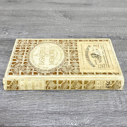 Vintage A Basketful Of Memories By Thomas Okey 1930 Hardcover Book Rare