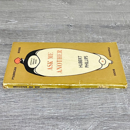 Vintage Ask Me Another By Hubert Phillips Penguin Books 1945 Paperback Book