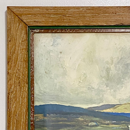 Vintage Arranmore From The Rosses Donegal By James Humbert Craig Print Framed