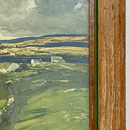 Vintage Arranmore From The Rosses Donegal By James Humbert Craig Print Framed