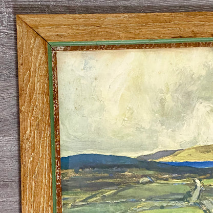 Vintage Arranmore From The Rosses Donegal By James Humbert Craig Print Framed