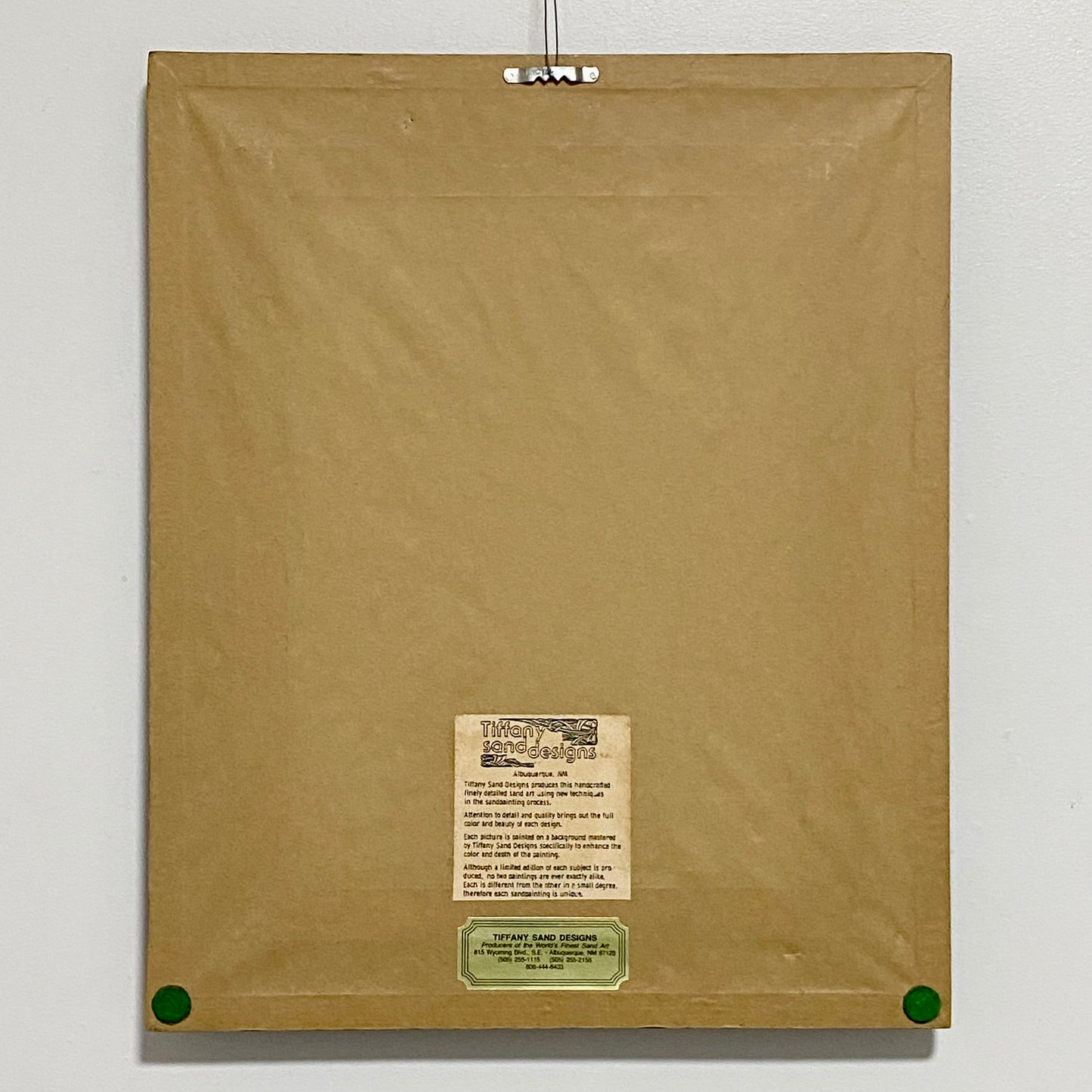 Vintage Bald Eagle Flying Bird Sand Art Picture Signed By Artist Framed Rare