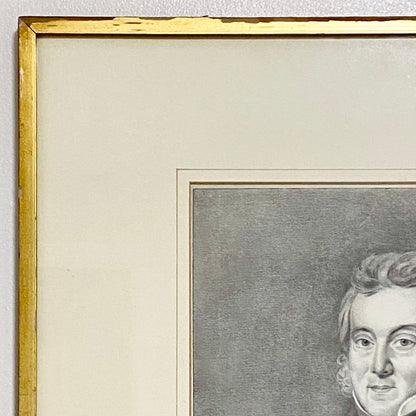 Antique Portrait Of Dr Richard Smith Surgeon Bristol Infirmary Lithograph Framed
