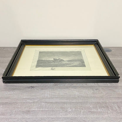 Le Voyageur Louis Ruet After Jean-Louis-Ernest Meissonier 1904 Signed Etching