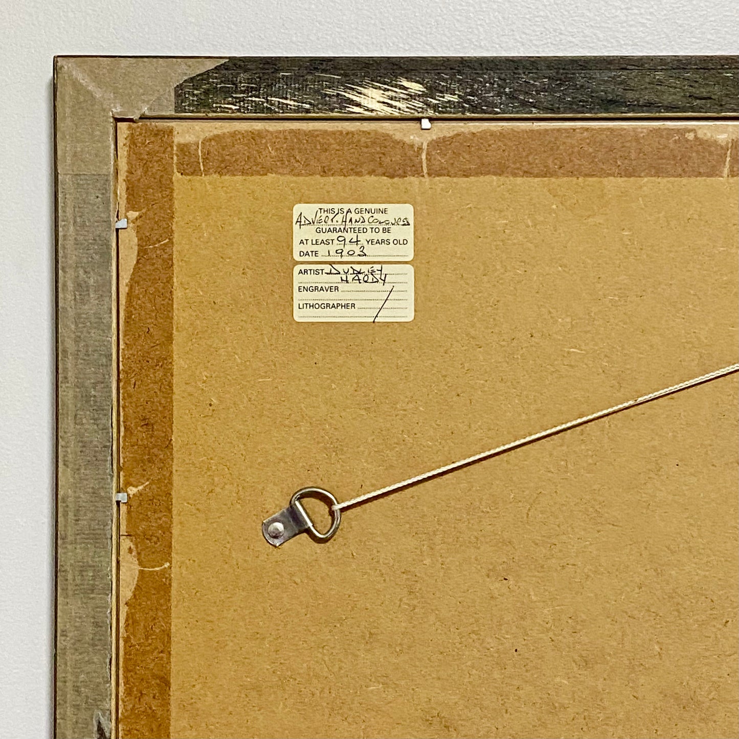 Vintage Plasmon Cocoa The Contrast Advertising Art Print Plate Signed & Framed