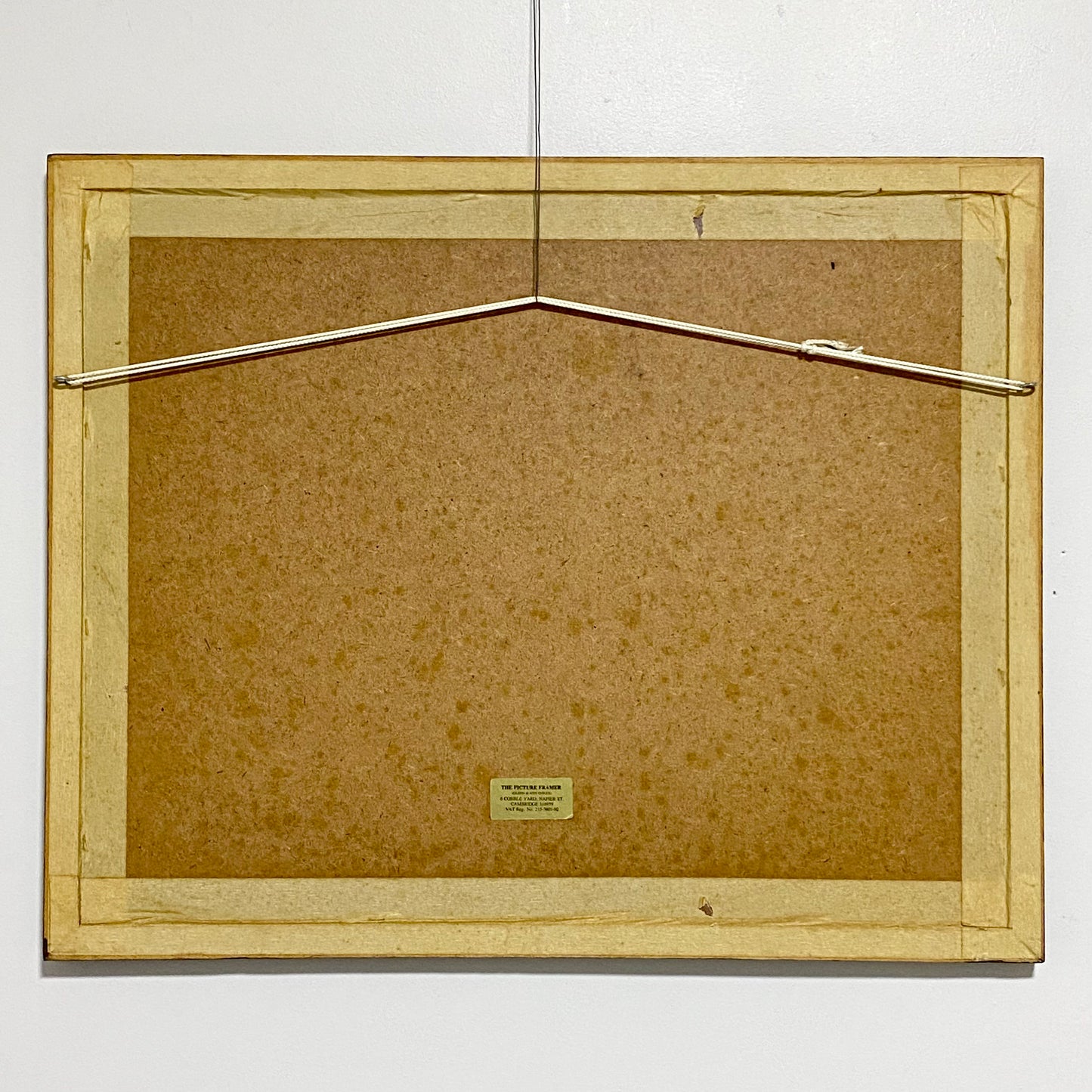 Vintage Shergar Race Horse & W. R. Swinburn Art Print Gillian E. Hoare Framed