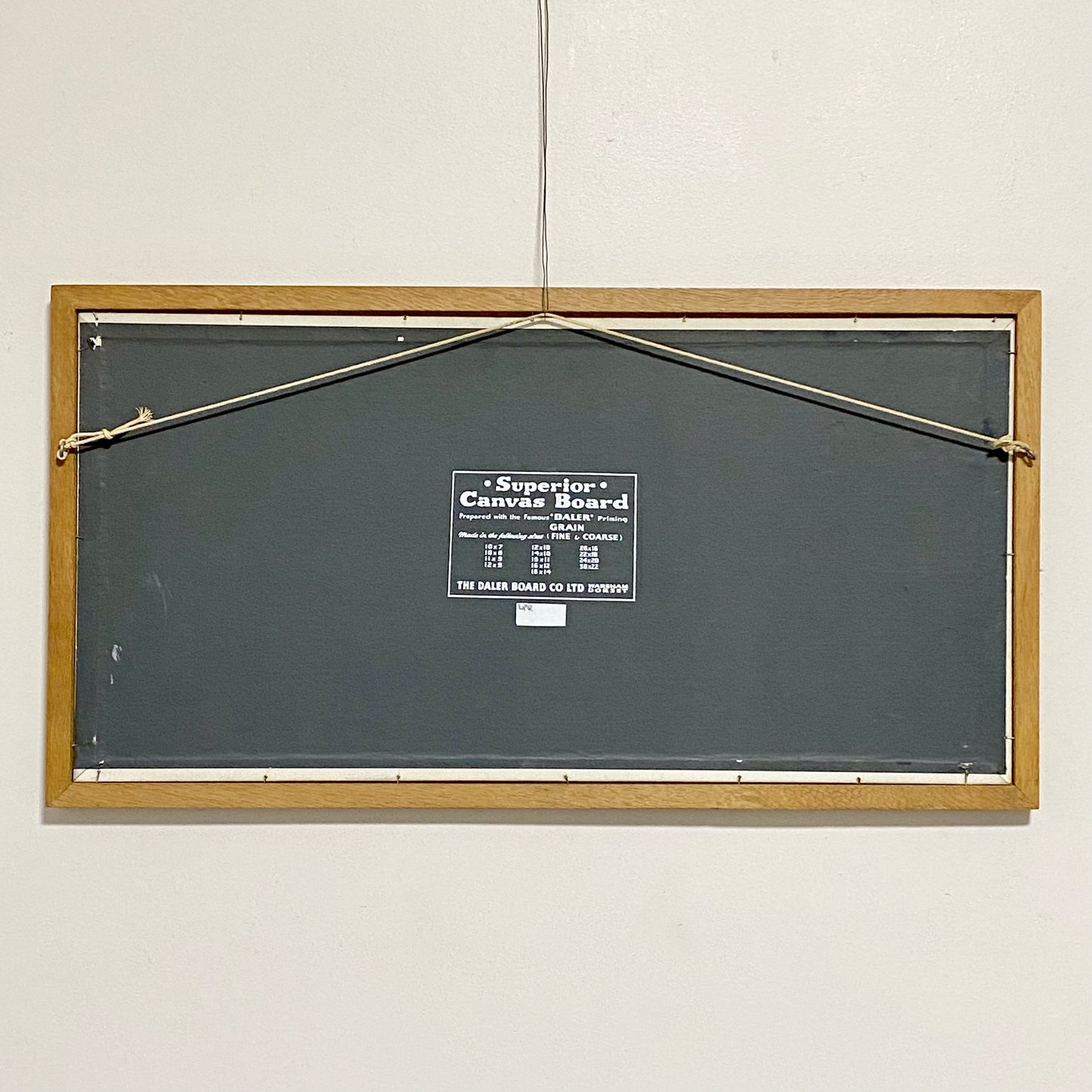 Vintage Lakeside Mountain Landscape Oil On Board Signed A Roodhouse 1972 Framed