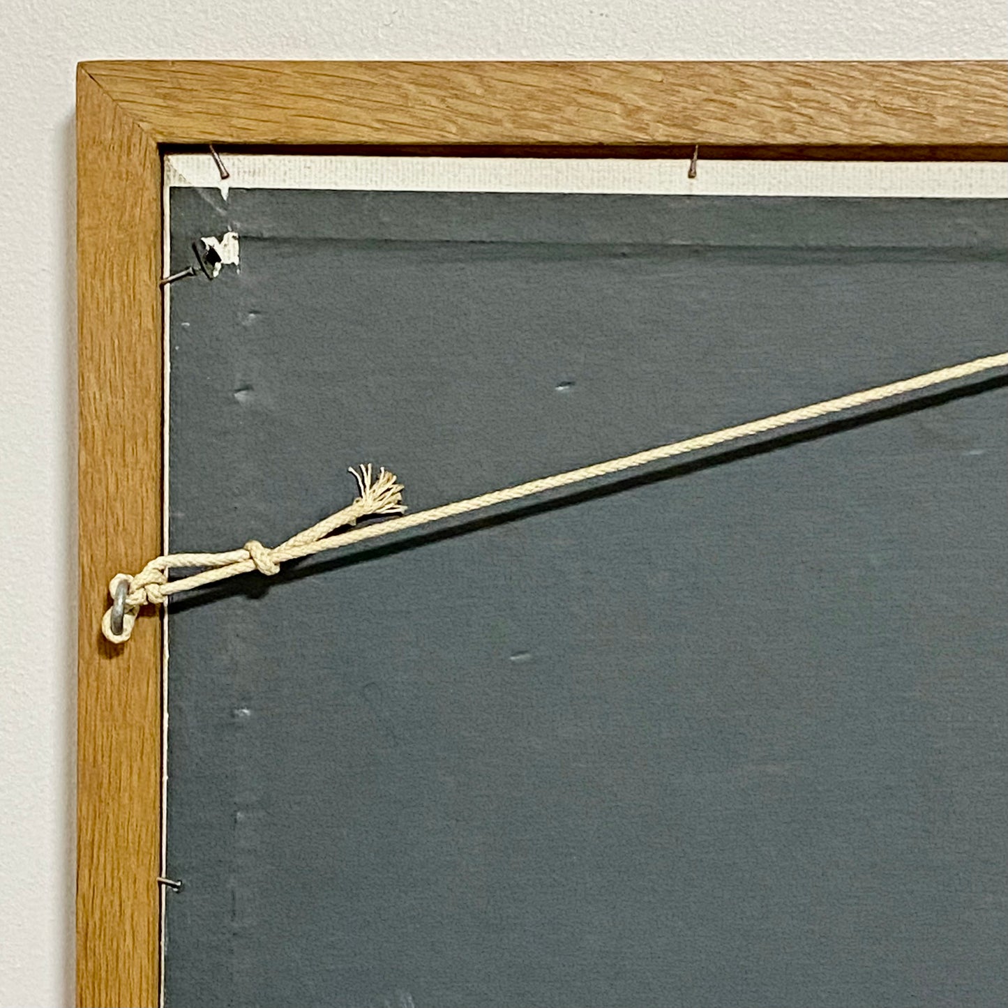 Vintage Lakeside Mountain Landscape Oil On Board Signed A Roodhouse 1972 Framed