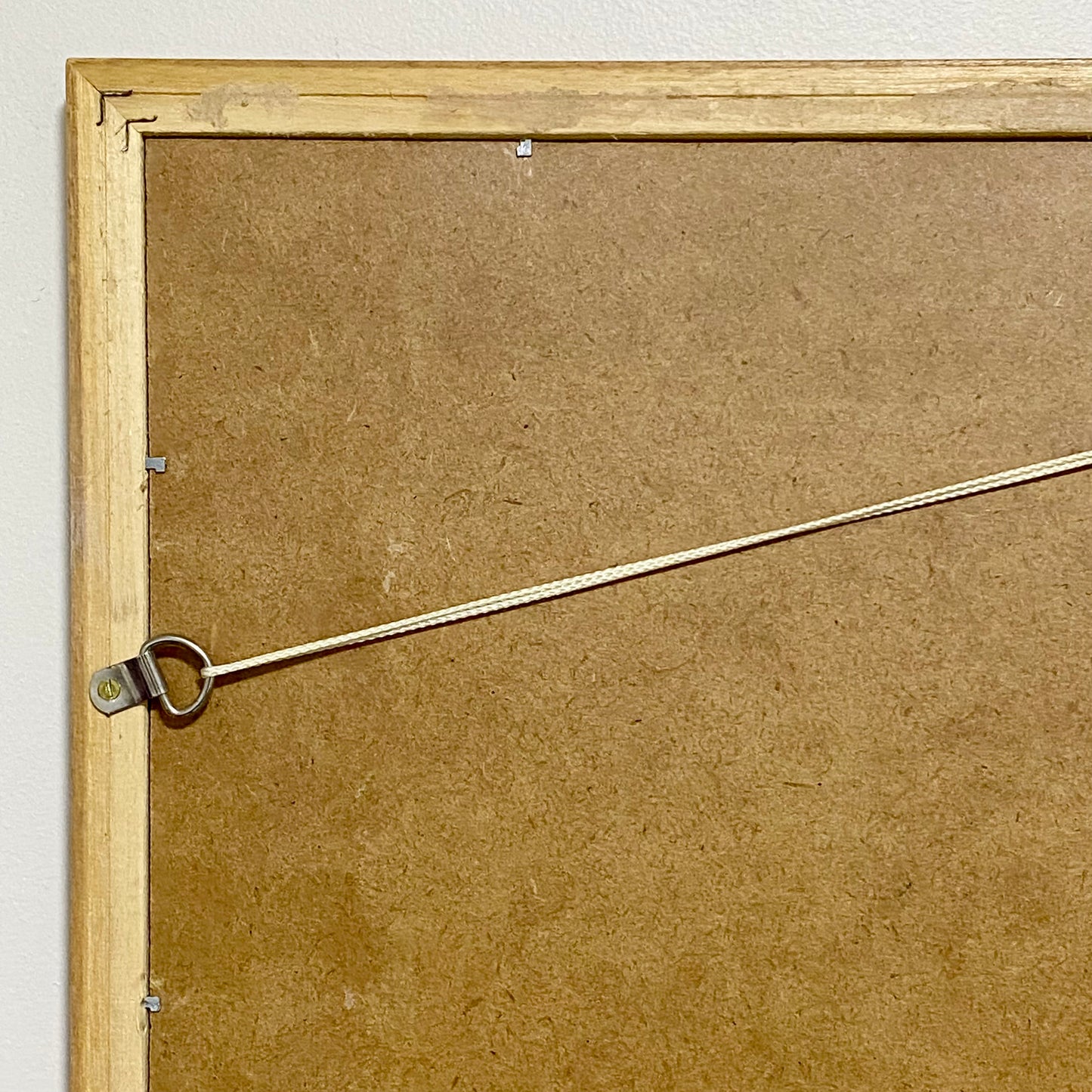 Vintage Country Lane Watercolour Painting Signed Keith Johnson Framed & Glazed