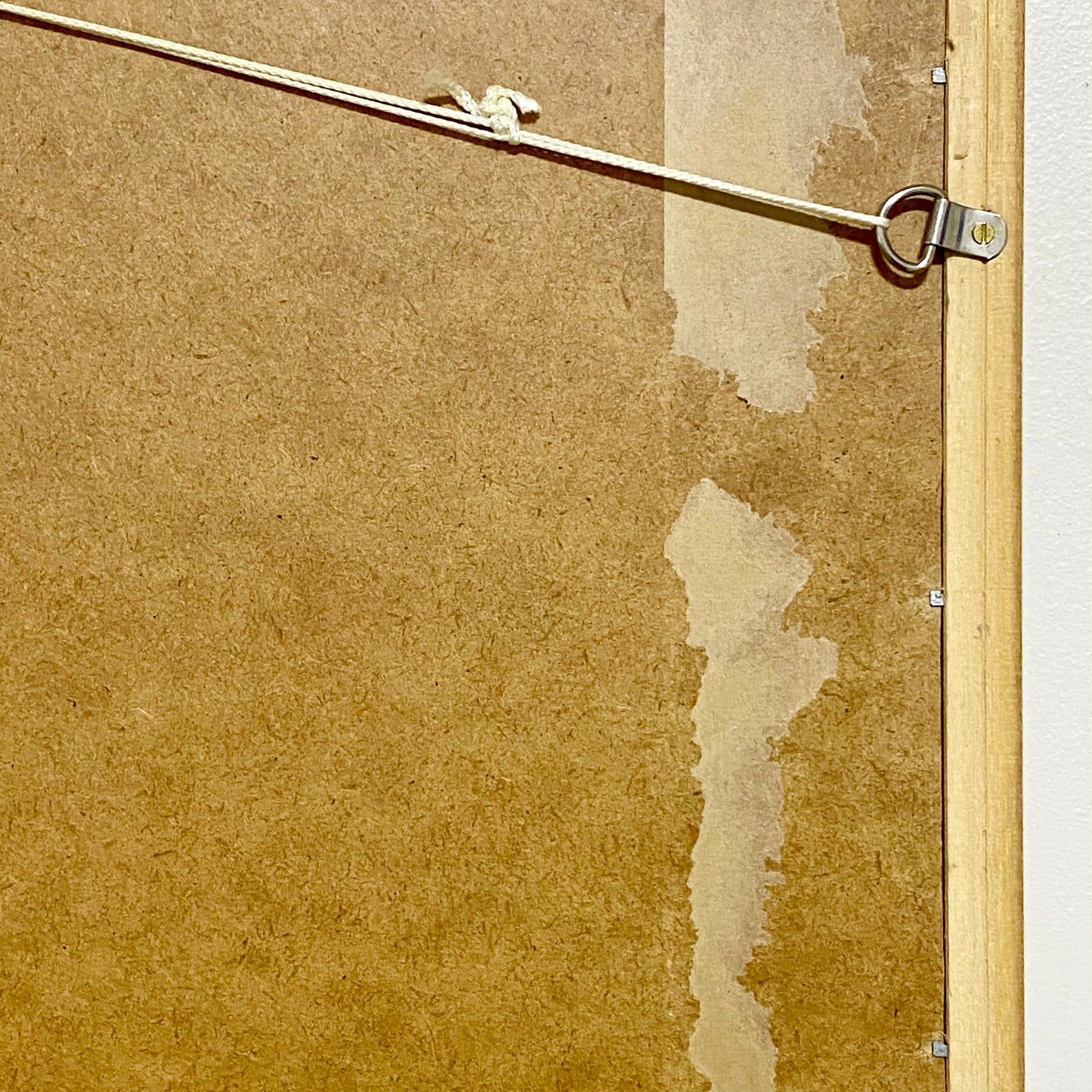 Vintage Country Lane Watercolour Painting Signed Keith Johnson Framed & Glazed