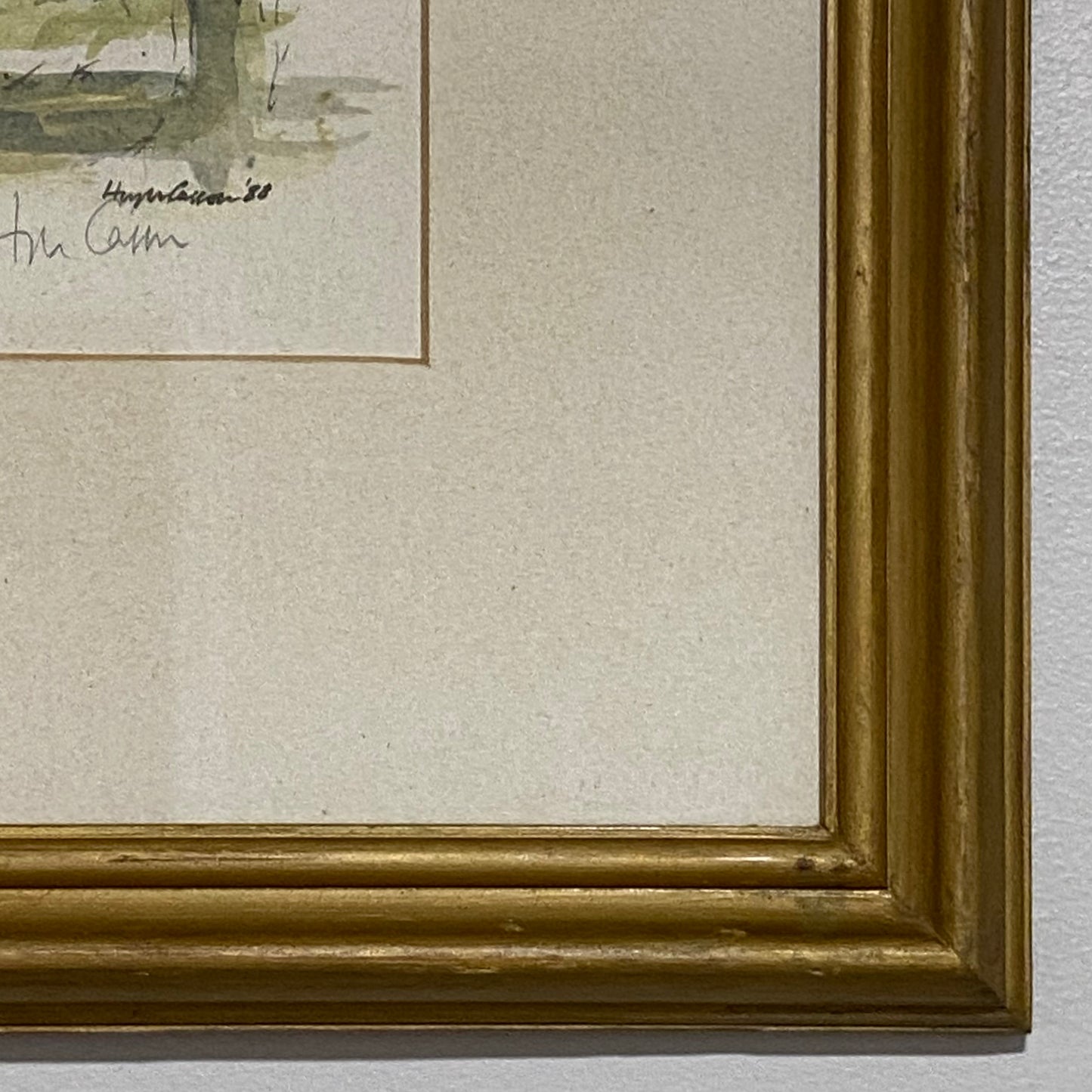 Vintage Hugh Casson Eton College College Field Signed Limited Edition Print 1988