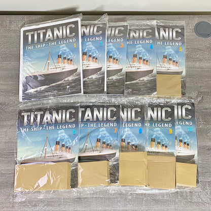 Hachette Titanic Complete Kit | Complete Collection Issues 1–145 & 6 Binders