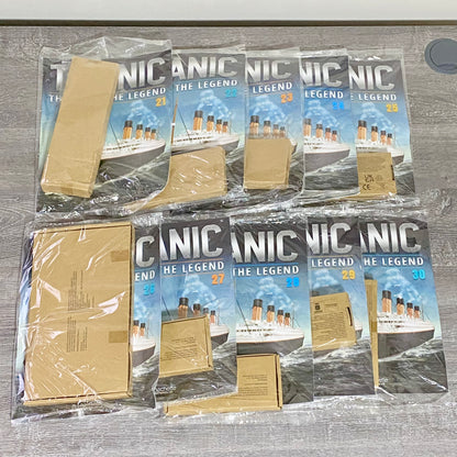 Hachette Titanic Complete Kit | Complete Collection Issues 1–145 & 6 Binders