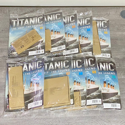 Hachette Titanic Complete Kit | Complete Collection Issues 1–145 & 6 Binders