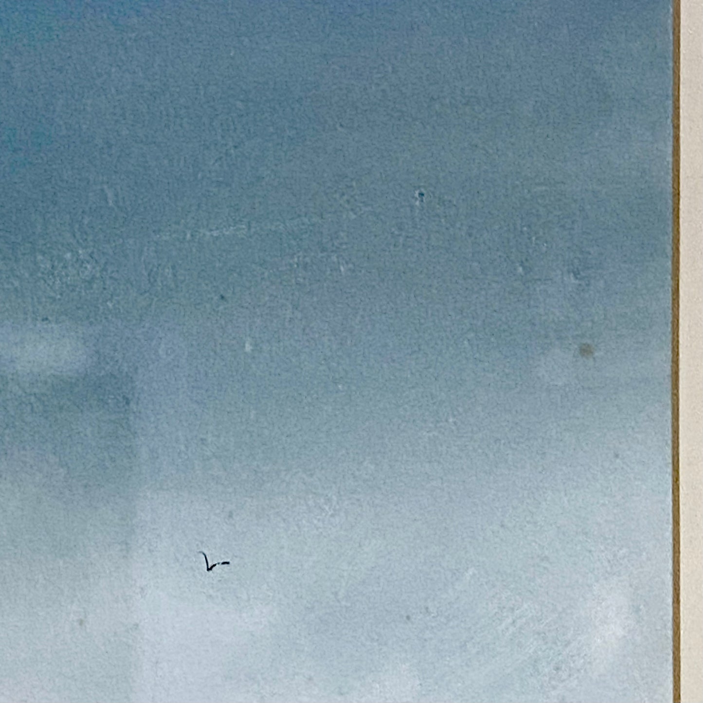 Vintage Snow Field Scene Granville D Clarke FRSA Watercolour 20th Century Framed