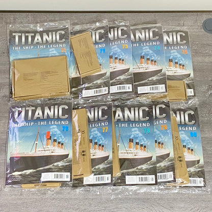 Hachette Titanic Complete Kit | Complete Collection Issues 1–145 & 6 Binders
