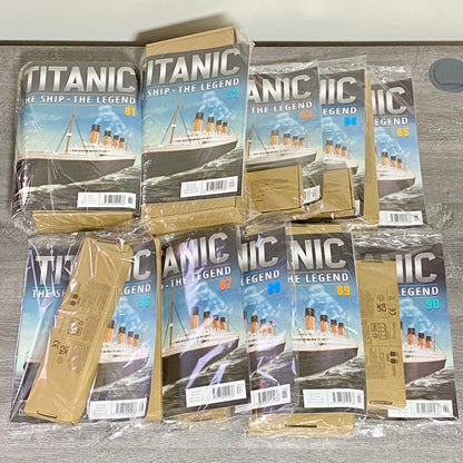 Hachette Titanic Complete Kit | Complete Collection Issues 1–145 & 6 Binders