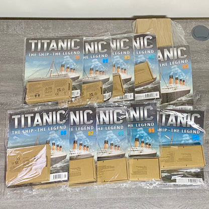 Hachette Titanic Complete Kit | Complete Collection Issues 1–145 & 6 Binders