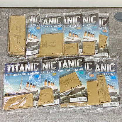Hachette Titanic Complete Kit | Complete Collection Issues 1–145 & 6 Binders